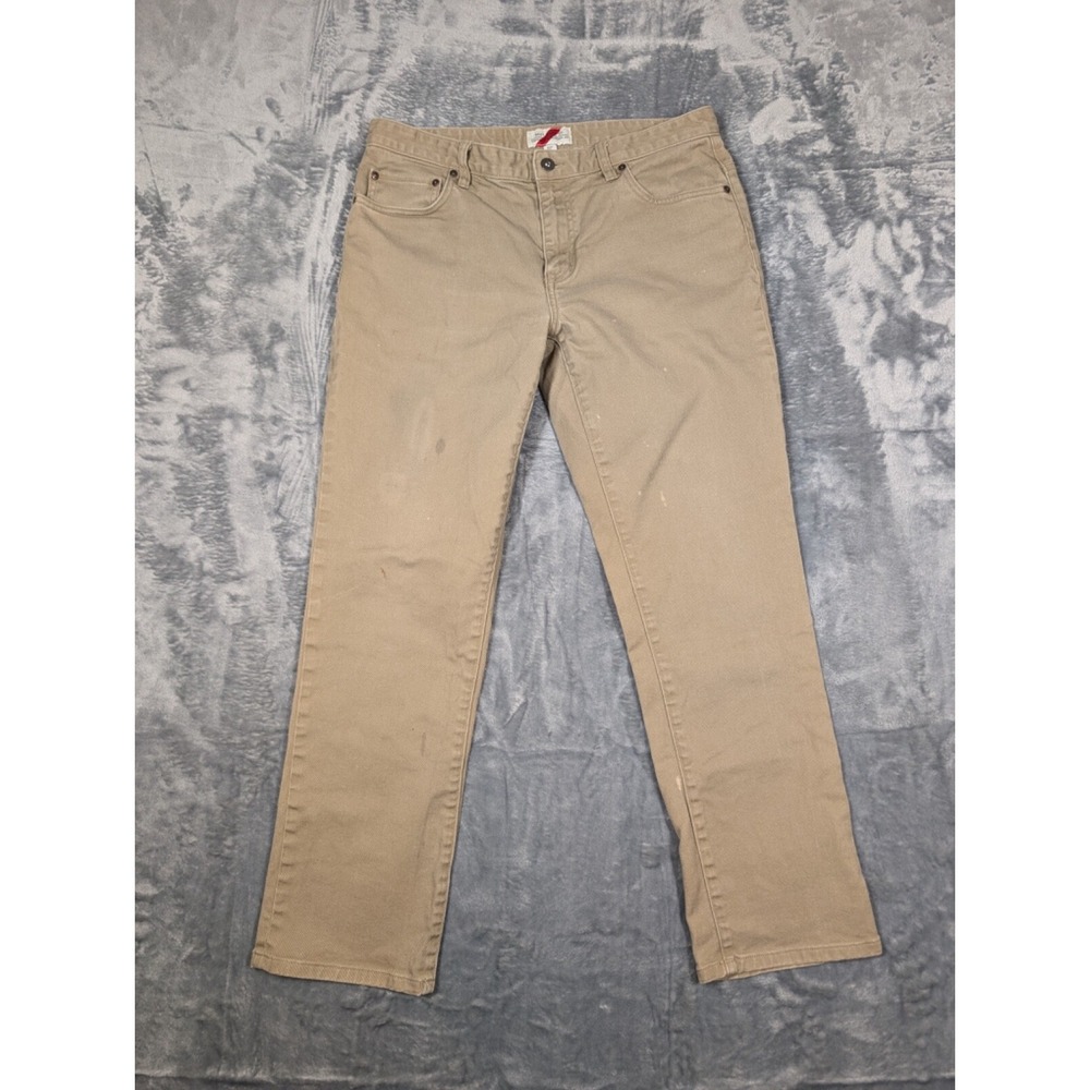 Mens Best Made Co Workmans Jeans Beige Sz 34x30